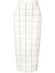 grid knit pencil skirt