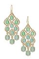 Hannah Chandelier Stone Earrings