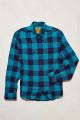 Herringbone Buffalo Plaid Flannel Workshirt