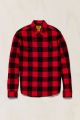 Herringbone Buffalo Plaid Flannel Workshirt