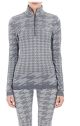 Houndstooth Jacquard Sweater Jacket