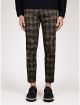 Houndstooth Printed Trousers