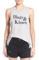 'Hugs & Kisses' Graphic Tank