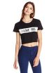 I Love You' Cropped Graphic Tee