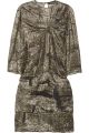 Ilona Metallic Jacquard Dress