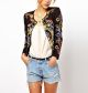 Jacket With Floral Embroidery