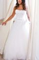 "Jane" Strapless Wedding Gown