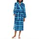 Jasmine Rose Plaid Print Wrap Robe