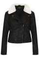 Jenson Fur Collar Biker Jacket