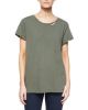 Jersey Tee w/ Distressing, Army Green