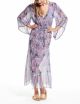 Jinerva Printed Silk Caftan