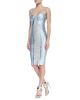 Judith Foiled Metallic Bandage Dress
