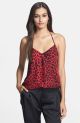 'Kae' Leopard Print Halter Tank