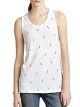 Key-Print Cotton Tank
