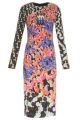 Kia Printed Jersey Dress