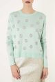 Knitted Jazzie Embellished Top