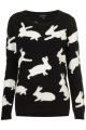 Knitted Jumping Bunnies Sweater