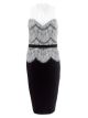Lace Detail Pencil Dress