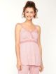 Lace Trim Clip Down Nursing Camisole