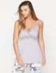 Lace Trim Maternity Sleep Tank