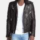 'Leather Jacket 5' Leather Moto Jacket