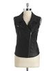 leather Moto Vest