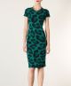 Leopard Cut Out Body-Con Dress