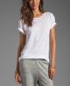 Linen Silk Jersey Tee