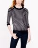 Merino Tippi Sweater in Houndstooth