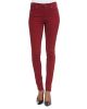 Mid-Rise Skinny Jeans, Cranberry