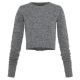 Molded Sweater With Back Lacing