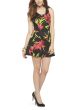 Multifloral Print A Line Dress