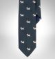 Narrow Scottie Dog Tie