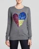Natalie Sequin Heart Sweater