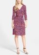 'New Julian Two' Print Wrap Dress