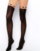 Nude Top Heart Over The Knee Tights