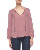 Odelette Tassel-Tie Silk Blouse