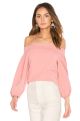 Off Shoulder Top in Pitaya Pink