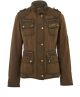 Olive Tilbury Flag Lined Wax Cotton Jacket