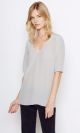 OTIS SILK SHORT SLEEVE TOP