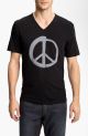 'Painted Peace Sign' Graphic T-Shirt