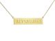 Personalized Nameplate Necklace