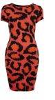Petite Leopard Bodycon Dress
