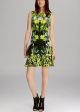 Photographic Jungle Print Dress