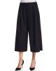 Pinstripe Culotte Pants, Navy