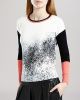 Pixel Print Sweater