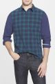 Plaid Blocked Shirt