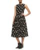 Polka Dot Fit & Flare Dress