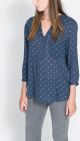 Polka Dot Printed Blouse