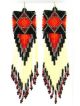 Porcupine Quill Beaded Earrings